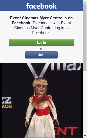 Event Cinemas Myer Centre –  Win An Annabelle Doll And A Double Pass To See Annabelle Creation