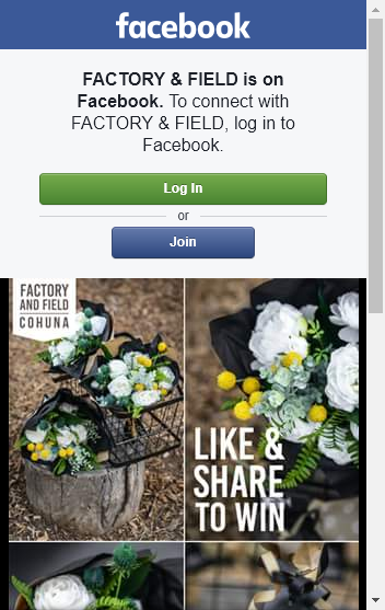 Factory  Field – Win 1 of 3 Bunches Of Silk Flowers