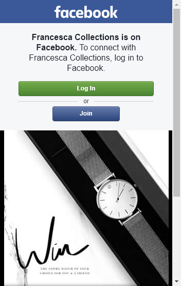 Francesca Collections – Win The Latest Aspire Watch Of Your Choice For You  & A Friend