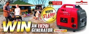 Generator Place – Win a Honda EU20i Generator valued at $2,099