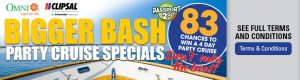 Go Electrical – Bigger Bash – Win 1 of 83 P&O Party Cruises for 2 for 4 days