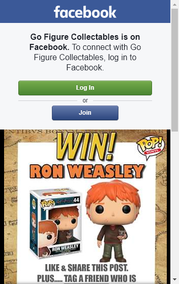 Go Figure Collectables –  Win A Ron All Of Their Own In This Week’s Giveaway Competition