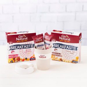 Go Natural – Breakfast Bars 2017 – Win 1 of 20 Breakfast Bars boxes & Keep Cup prize packs valued at $28 each