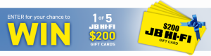 Greythorn – 2017 IT Market Suvery – Win 1 of 5 JB Hi-Fi Gift Cards valued at $200 each