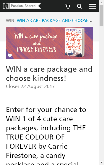 Hachette Australia – WIN 1 of 4 cute care packages