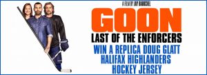 JB-HiFi Goon Last of The Enforcers – Win a Doug ‘the Thug” Glatt #69 Hockey Jersey (prize valued at $129.95)