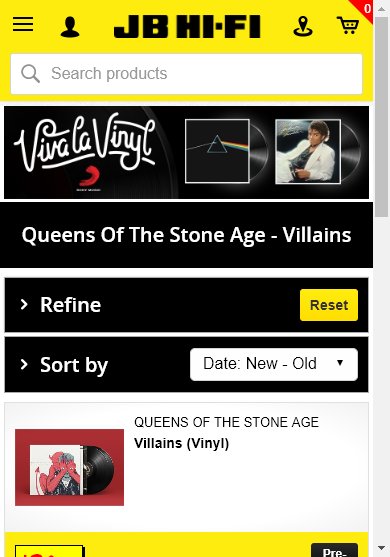 Jb Hifi –  – Win An Official Queens Of The Stone Age Tour Jacket  Framed Signed Queens Of The Stone Age Poster