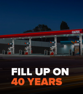 Kubota – Fill Up On 40 Years – Win 1 of 40 Caltex Woolworths Gift Cards valued at $250 each