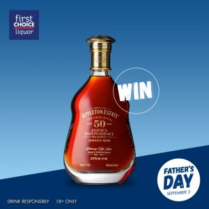 Liquorland Australia – Father’s Day – Win a Bottle of Appleton Estate Jamaican Rum valued at $6,000