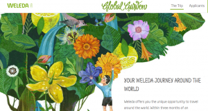 Weleda Australia – Global Garden – Win a trip to Germany OR a trip to 11 countries to visit various Weleda sites