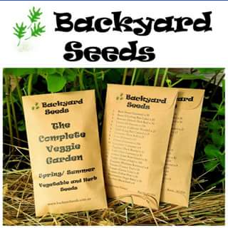 Backyard Seeds – Win A Complete Veggie Garden Seed Pack (prize valued at $29.95)