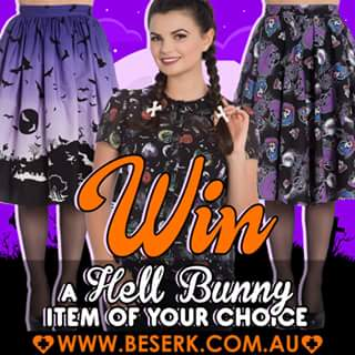 Beserk – Win A Hell Bunny Item Of Your Choice From Wwwbeserk