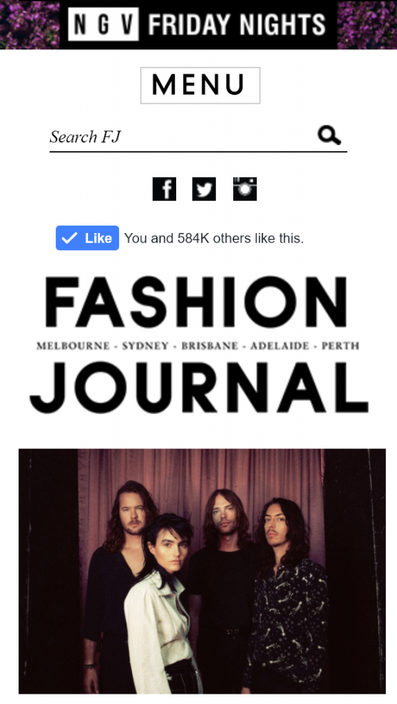 Fashion Journal – Win Tickets To The Preatures  A Levi’s Wardrobe For You And A Friend