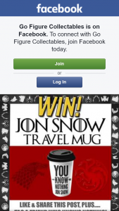 Go Figure Collectables – Win A Got Jon Snow – You Know Nothing Travel Mug