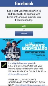 Limelight Cinemas Ipswich – Win An In Season Double Pass To #hitmansbodyguard