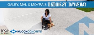myGC 1029 Hot Tomato – Galey, Mal & Moyra’s Dodgiest Driveway –  Win a NU Driveway thanks to Nucon Concrete