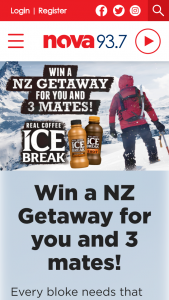Nova – Win A NZ Getaway