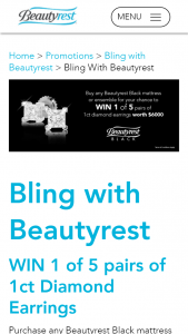 Harvey Norman – Win 1 Of 5 Pairs Of 1ct Diamond Earrings Set Valued At $6000 Each