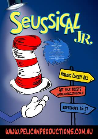South Aussie with Cosi – Win 1/2 Family Tickets To Seussical The Musical 15-17th  Sept @norwood Concert Hallr