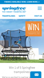 Springfree Trampoline – Win 1 Of 5 Springfree Trampolines (prize valued at $2,173)