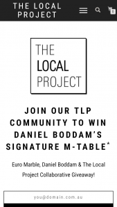 The Local Project – Win Daniel Boddam’s Signature Black Smoked Statuario Marble M-Table (valued At Over $8500) Join Our Tlp Community Here Https//thelocalproject/join-community-win/ (prize valued at  $8,500)