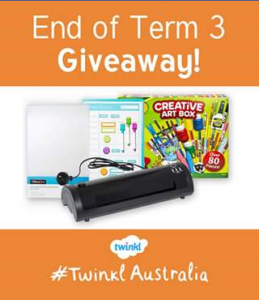 Twinkl Australia – Win A Prize Pack Includes A4 Laminator And Pouches 80 Item Creative Art Box