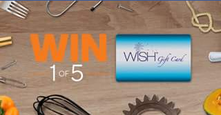 Woolworths rewards –  Win 1 Of 5 $100 Woolworths Wish Egift Cards  (prize valued at  $500)