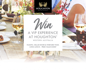Accolade Wines Australia – Win a VIP Experience at Houghton Winery, WA valued at up to $5,000 (including flights)