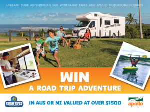 Apollo Motorhome Holidays – Win a Road Trip Adventure around Australia or New Zealand