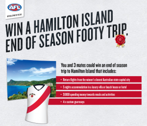 Bottlemart / Sip n Save – Win a Trip for 4 to Hamilton Island valued at up to $14,600 OR other 150 prizes