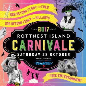 Buggybuddys – Win a family ferry pass admit 2 adults and 2 children to use over the 2017 Carnivale Weekend