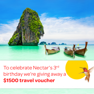 Nectar Mortgages – Win a $1,500 Travel Voucher for the holiday of your dreams