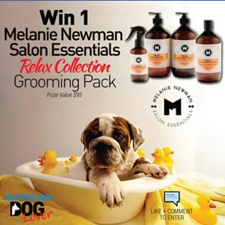 Australian Dog Lover – Win A Relax Collection Dog Grooming Pk  (prize valued at $95)
