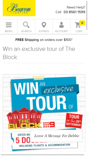Beacon Lighting – Win A VIP Tour Of The Block Competition