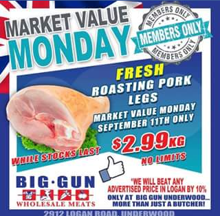 Big Gun Wholesale Meats Underwood – Win A Pork Leg