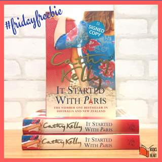 Books With Heart – Win One of Five Signed Copies of It Started Wth Paris By Cathy Kelly