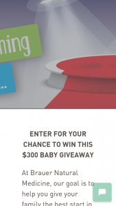 Brauer Natural Medicine  – Win This $300 Baby Giveaway (prize valued at $300.)