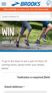 Brooks Running – Win A Pair Of Ghost 10 Running Shoes