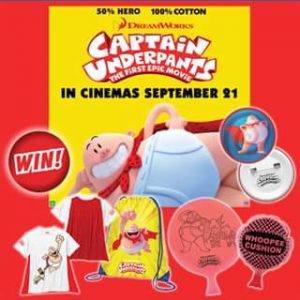 Event Cinemas Innaloo – Win a Captain Underpants pack