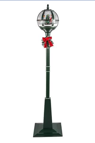 Christmas 4 You – Win a standing snowing & musical street lamp prize valued at $295