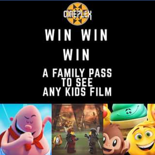 Cineplex Redbank plaza – Win a Family Pass to See Any Kids’ Movie