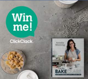 ClickClack – Win Large Canisters  A Bakeclass Cook Book