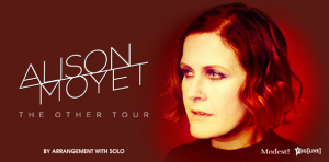 Community News  – Win 1 Of 10 Double Passes To Alison Moyet (prize valued at $183.3)