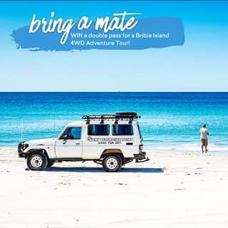 Experience Oz – Win A Double Pass To Bribie Island 4wd Adventure Tour