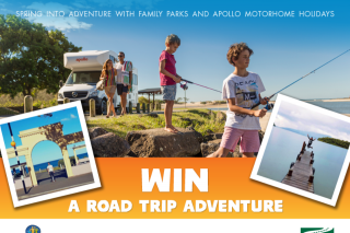 Family Parks – Apollo – Win a Road Trip Adventure In Either Australia Or New Zealand (prize valued at $1,500)
