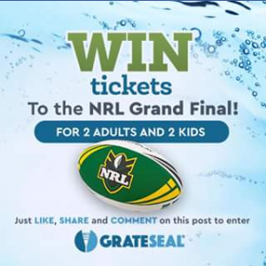 Grate Seal – Win NRL Grand Final Tickets