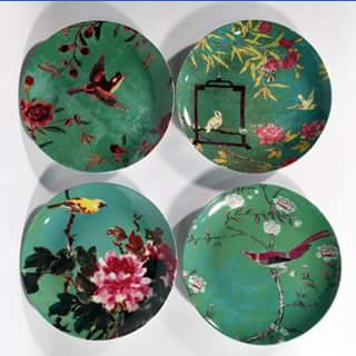 Gypsiana – Win A Set Of Anna Chandler Design Green Birds Plates – Close Date A Guess (prize valued at $47.95)