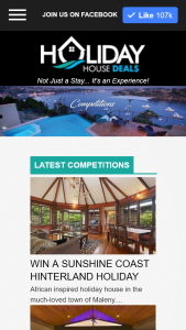 Holiday House Deals – Win 1 Of 2 Queensland Holiday Getaways