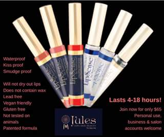 Jules Lips  Beauty – Win Three Lipsense Colours Of Your Choice