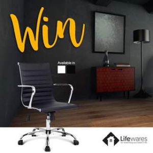 Lifewares – Win An Eames Executive Office Chair (prize valued at $139.95)